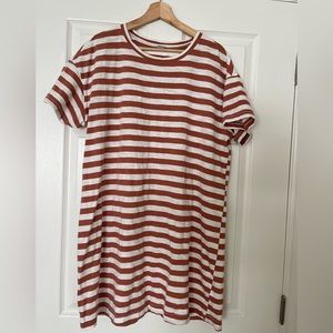 Old Navy Striped T-Shirt Dress - Large